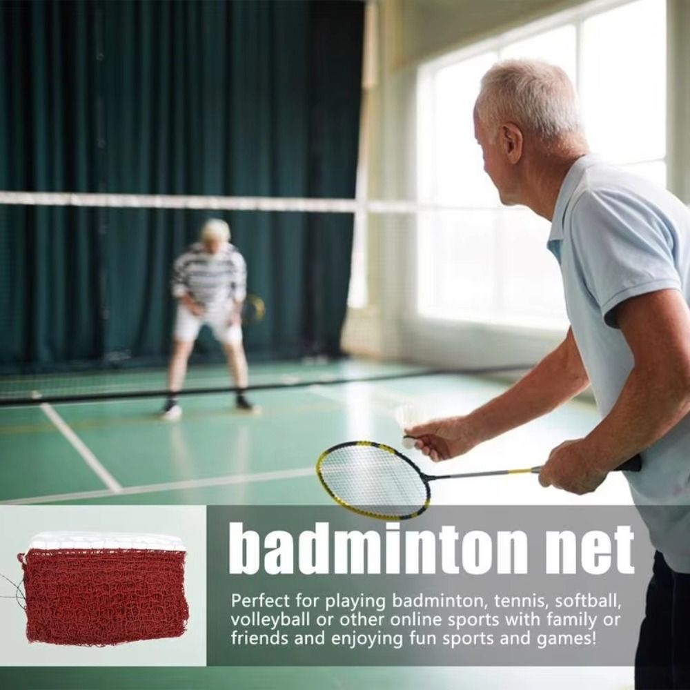 شبكة كرة الريشة القياسية البدي - مراجعة Badminton Court وسعره