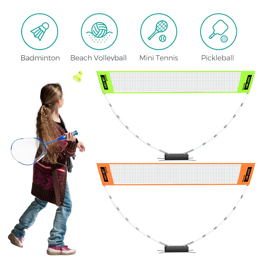 شبكة احترافية للريشة الطائرة و - مراجعة Badminton Net وسعره