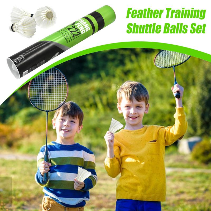 12 قطعة من كرات الريشة الطائرة - مراجعة Badminton Event وسعره