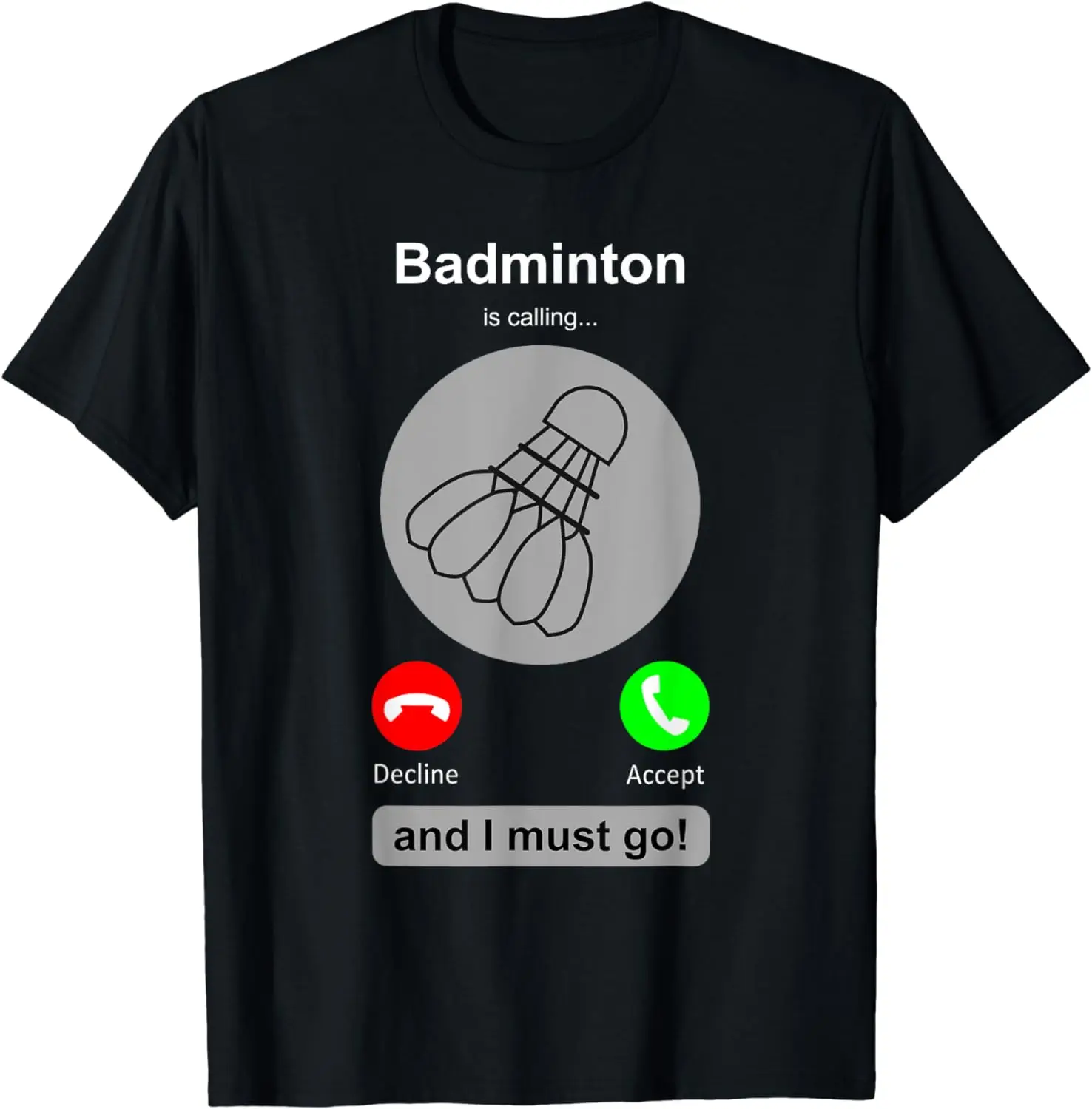 مضحك الريشة قميص الريشة الدعوة - مراجعة Badminton Is Calling وسعره